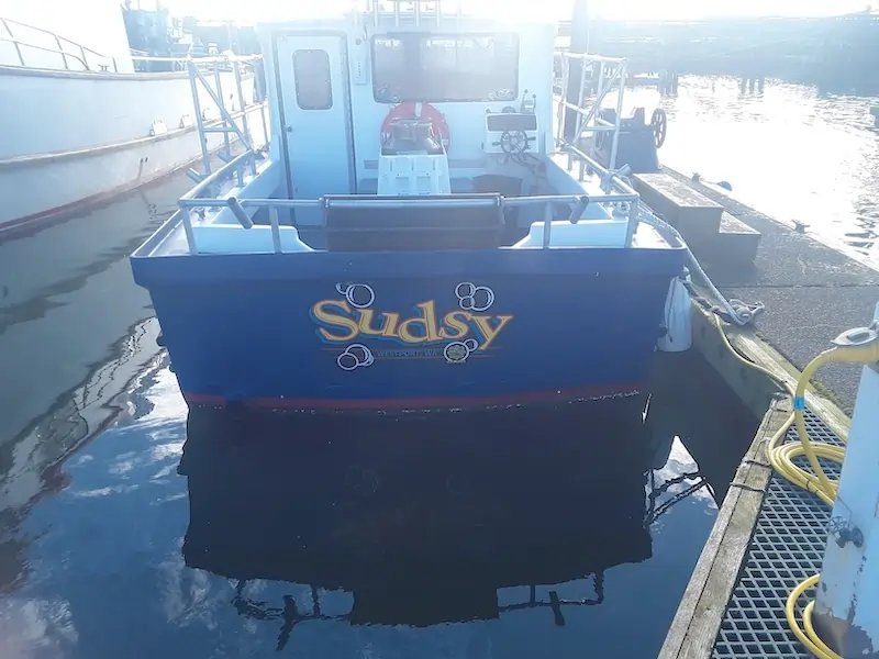 Sudsy Charter Boat