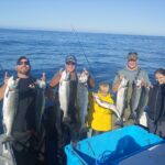 Salmon fishing on boat Sudsy